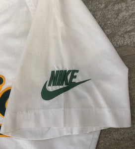 Vintage Oakland Athletics Nike Grey Tag Baseball Jersey, Size Large