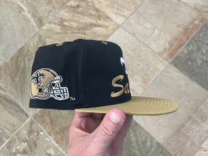 Vintage New Orleans Saints Logo 7 Snapback Football Hat