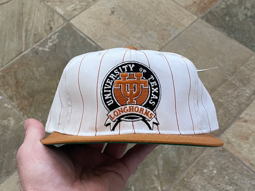 Vintage Texas Longhorns Starter Pinstripe Snapback College Hat