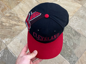 Vintage Cleveland Indians Sports Specialties Laser Snapback Baseball Hat