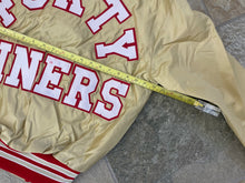 Load image into Gallery viewer, Vintage San Francisco 49ers DeLong Satin Football Jacket, Size Medium
