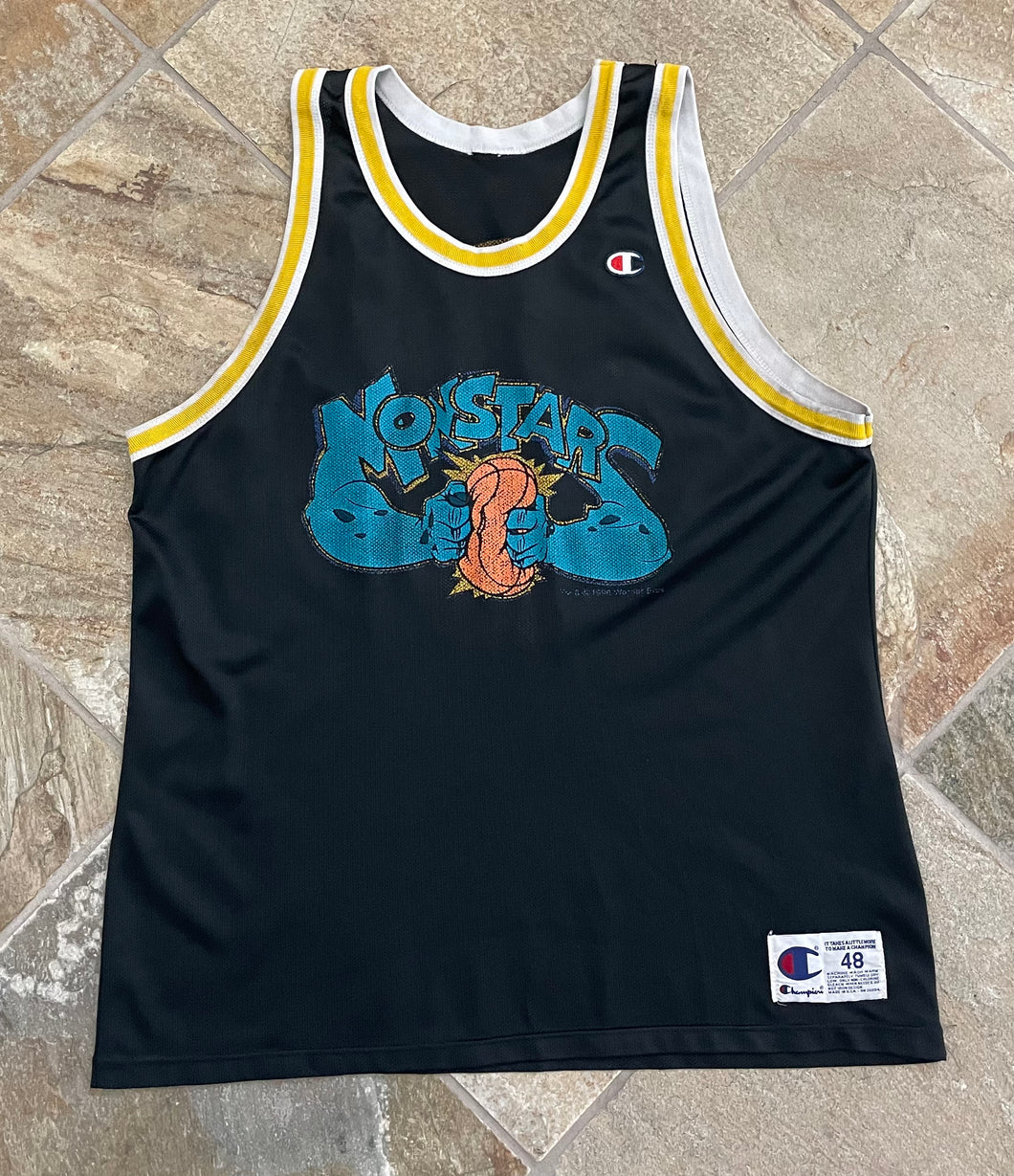Vintage Space Jam Monstars Champion Basketball Jersey, Size 48, XL