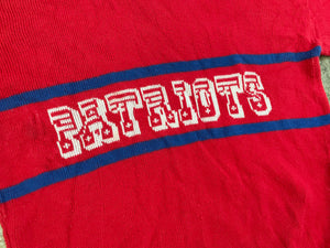 Vintage New England Patriots Cliff Engle Sweater Football Sweatshirt, Size XL