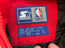 Load image into Gallery viewer, Vintage Chicago Bulls Starter Parka Basketball Jacket, Size Large