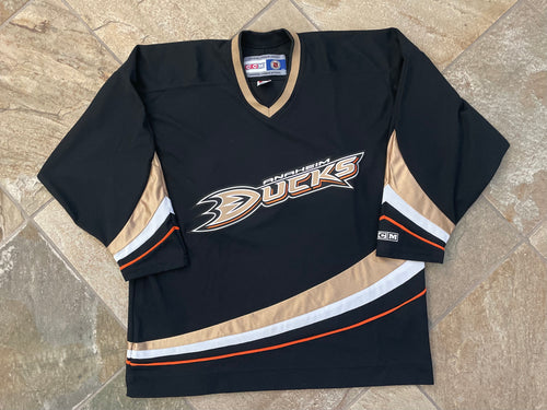 Vintage Anaheim Ducks CCM Hockey Jersey, Size XL