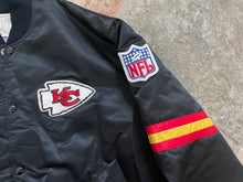 Load image into Gallery viewer, Vintage Kansas City Chiefs Starter Satin Football Jacket, Size XL