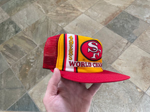 Vintage San Francisco 49ers World Champs New Era Snapback Football Hat