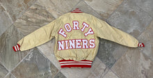 Load image into Gallery viewer, Vintage San Francisco 49ers DeLong Satin Football Jacket, Size Medium