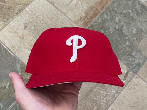 Vintage Philadelphia Phillies New Era Fitted Pro Baseball Hat, Size 7 5/8