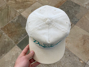 Vintage Miami Dolphins Sports Specialties Corduroy Script Strapback Football Hat