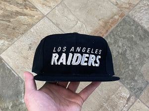 Vintage Los Angeles Raiders New Era Snapback Football Hat