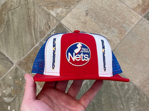 Vintage New Jersey Nets AJD Snapback Basketball Hat