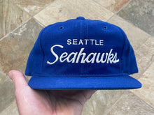 Load image into Gallery viewer, Vintage Seattle Seahawks Sports Specialties Script Snapback Football Hat