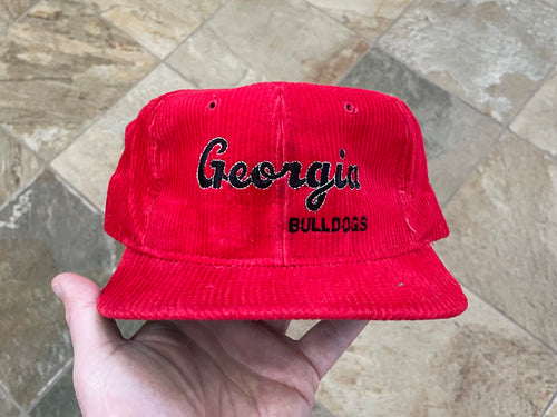 Vintage Georgia Bulldogs The Game Corduroy Snapback College Hat