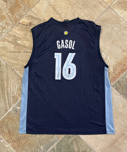 Vintage Memphis Grizzlies Pau Gasol Reebok Basketball Jersey, Size XL