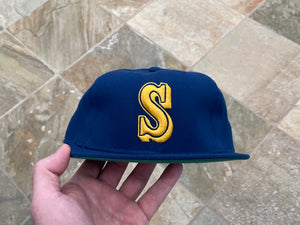 Vintage Seattle Mariners New Era Fitted Pro Baseball Hat, Size 7 1/4