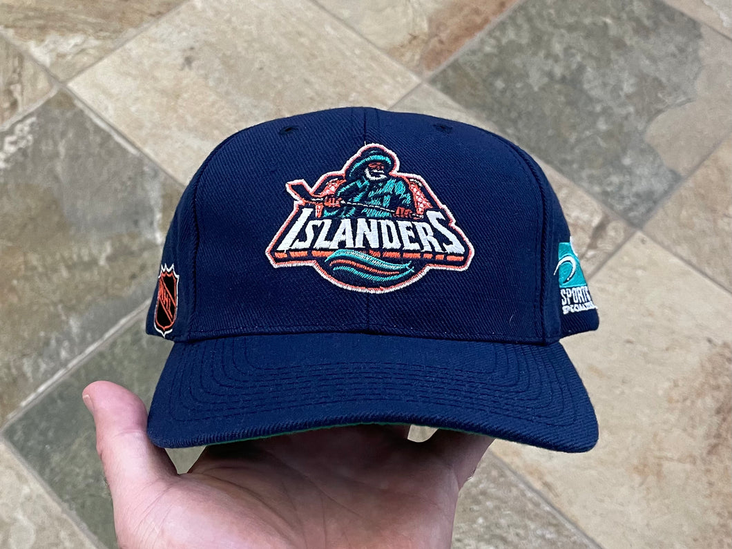New York Islanders Vintage 90s Starter Fisherman Logo Hockey 