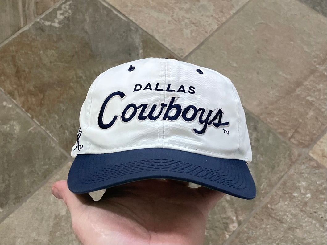 Vintage Dallas Cowboys Sports Specialties Script Snapback Football Hat