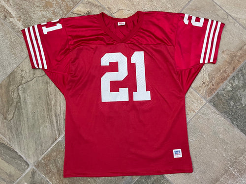 Vintage San Francisco 49ers Deion Sanders Wilson Football Jersey, Size XL