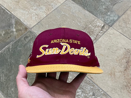 Vintage Arizona State Sun Devils Sports Specialties Script Snapback College Hat