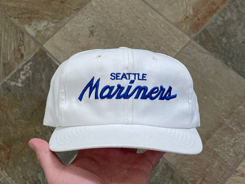 Vintage Seattle Mariners Sports Specialties Script Snapback Baseball Hat