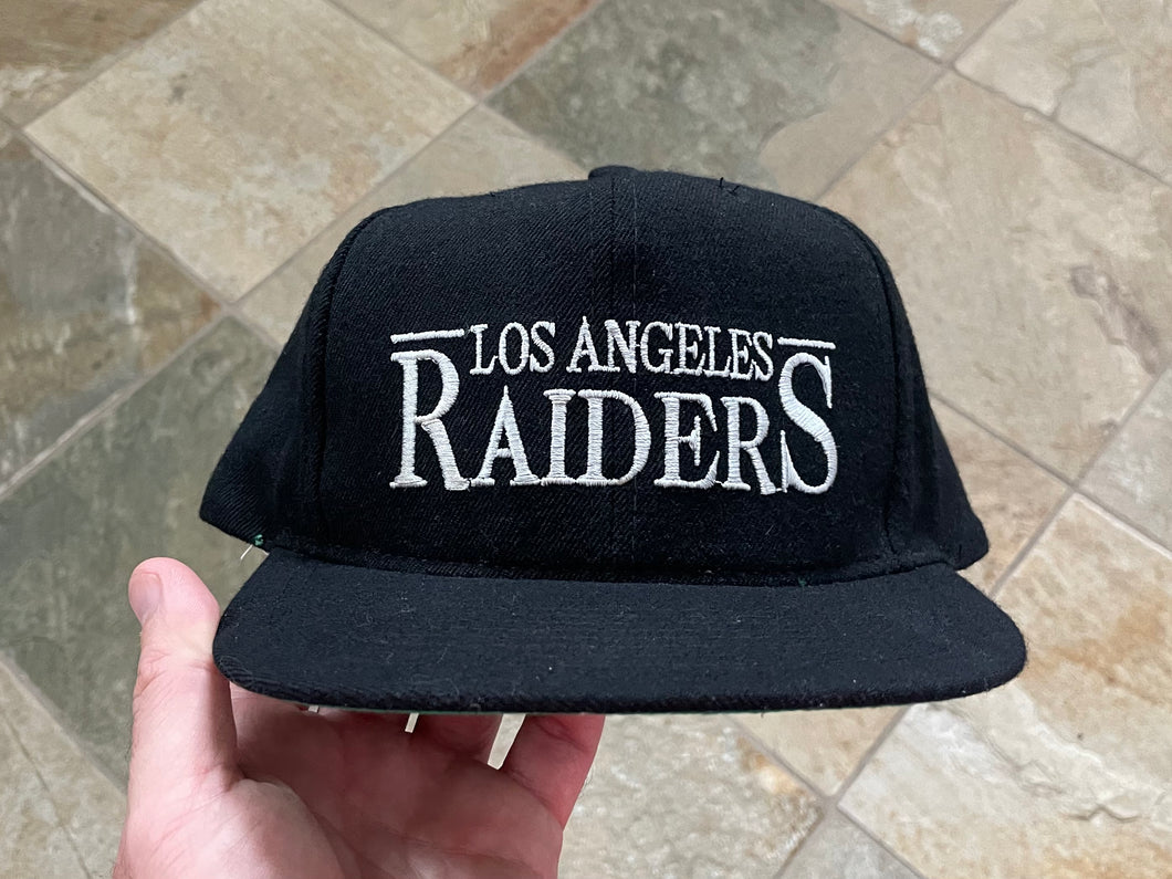Vintage Los Angeles Raiders Annco Snapback Football Hat