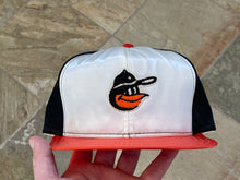 Load image into Gallery viewer, Vintage Baltimore Orioles AJD Satin Snapback Baseball Hat