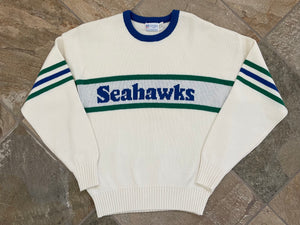 Vintage Seattle Seahawks Cliff Engle Sweater Football Sweatshirt, Size XL