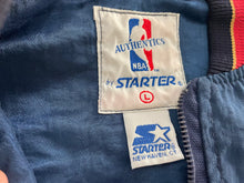 Load image into Gallery viewer, Vintage Denver Nuggets Starter Warmup Basketball Jacket, Size Large