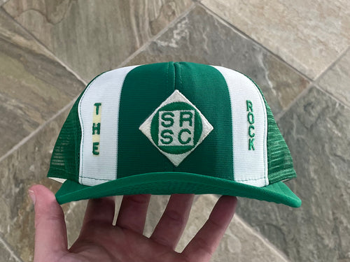 Vintage Slippery Rock College The Rock AJD Snapback College Hat