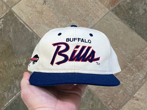 Vintage Buffalo Bills Sports Specialties Script Snapback Football Hat