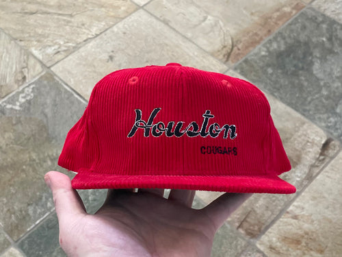 Vintage Houston Cougars The Game Corduroy Snapback College Hat