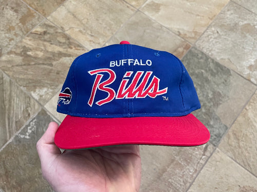 Vintage Buffalo Bills Sports Specialties Script Snapback Football Hat