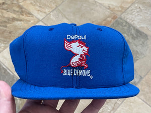 Vintage DePaul Blue Demons DeLong Snapback College Hat