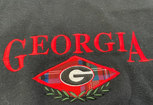 Vintage Georgia Bulldogs College Sweatshirt, Size Medium