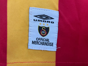 Galatasaray SK Turkey Umbro Soccer Jersey, Size Youth Medium, 8-10