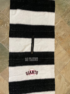 Vintage San Francisco Giants Blanket Poncho Baseball Jacket