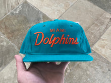 Load image into Gallery viewer, Vintage Miami Dolphins Sports Specialties Script Snapback Football Hat