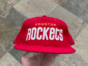 Vintage Houston Rockets Starter Arch Snapback Basketball Hat Stuck In The 90s Sports