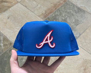 Vintage Atlanta Braves Trucker Snapback Baseball Hat