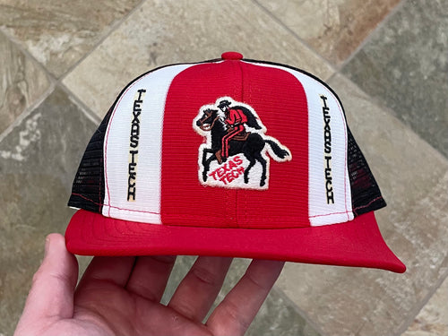Vintage Texas Tech Red Raiders AJD Snapback College Hat
