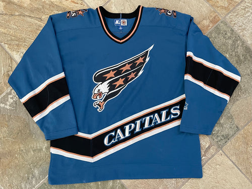 Vintage Washington Capitals Starter Hockey Jersey, Size XL