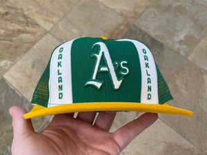 Vintage Oakland Athletics AJD Lucky Stripes Snapback Baseball Hat