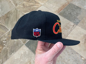 Vintage Kansas City Chiefs Sports Specialties Script Snapback Football Hat