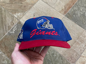 Vintage New York Giants Logo 7 Snapback Football Hat