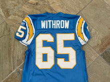 Load image into Gallery viewer, Vintage San Diego Chargers Cory Withrow Game Worn Reebok Football Jersey