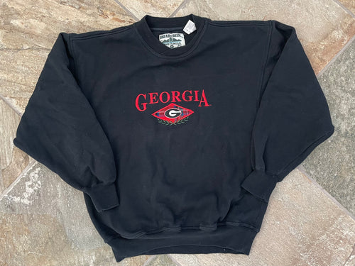 Vintage Georgia Bulldogs College Sweatshirt, Size Medium