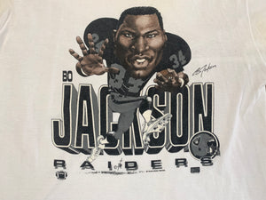 Vintage Bo Jackson Los Angeles Raiders Sweatshirt Salem Sportswear