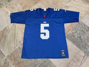 Vintage New York Giants Kerry Collins Reebok Football Jersey, Size XL