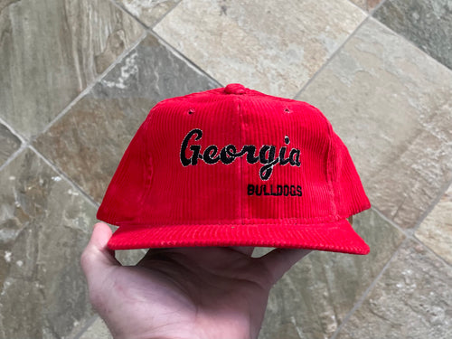 Vintage Georgia Bulldogs The Game Corduroy Snapback College Hat